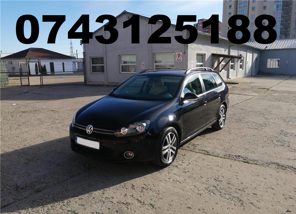 VW Golf VI – FULL – cameră, piele, navi, clima, jante – impecabilă