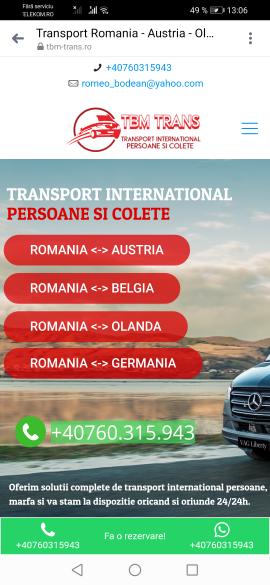 Romeo transport persoane