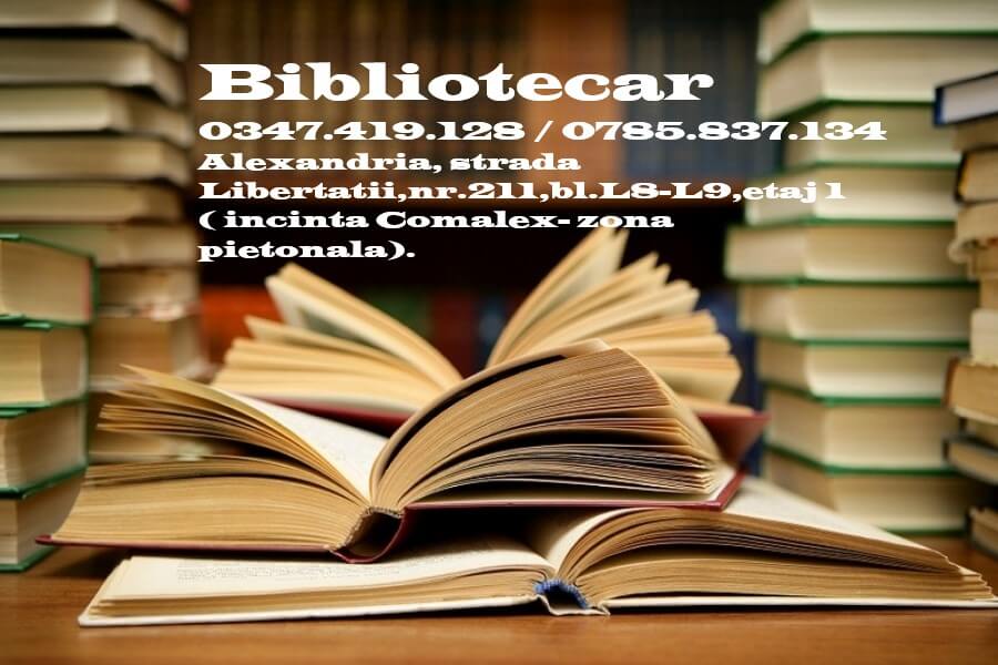 curs de calificare – Bibliotecar studii superioare