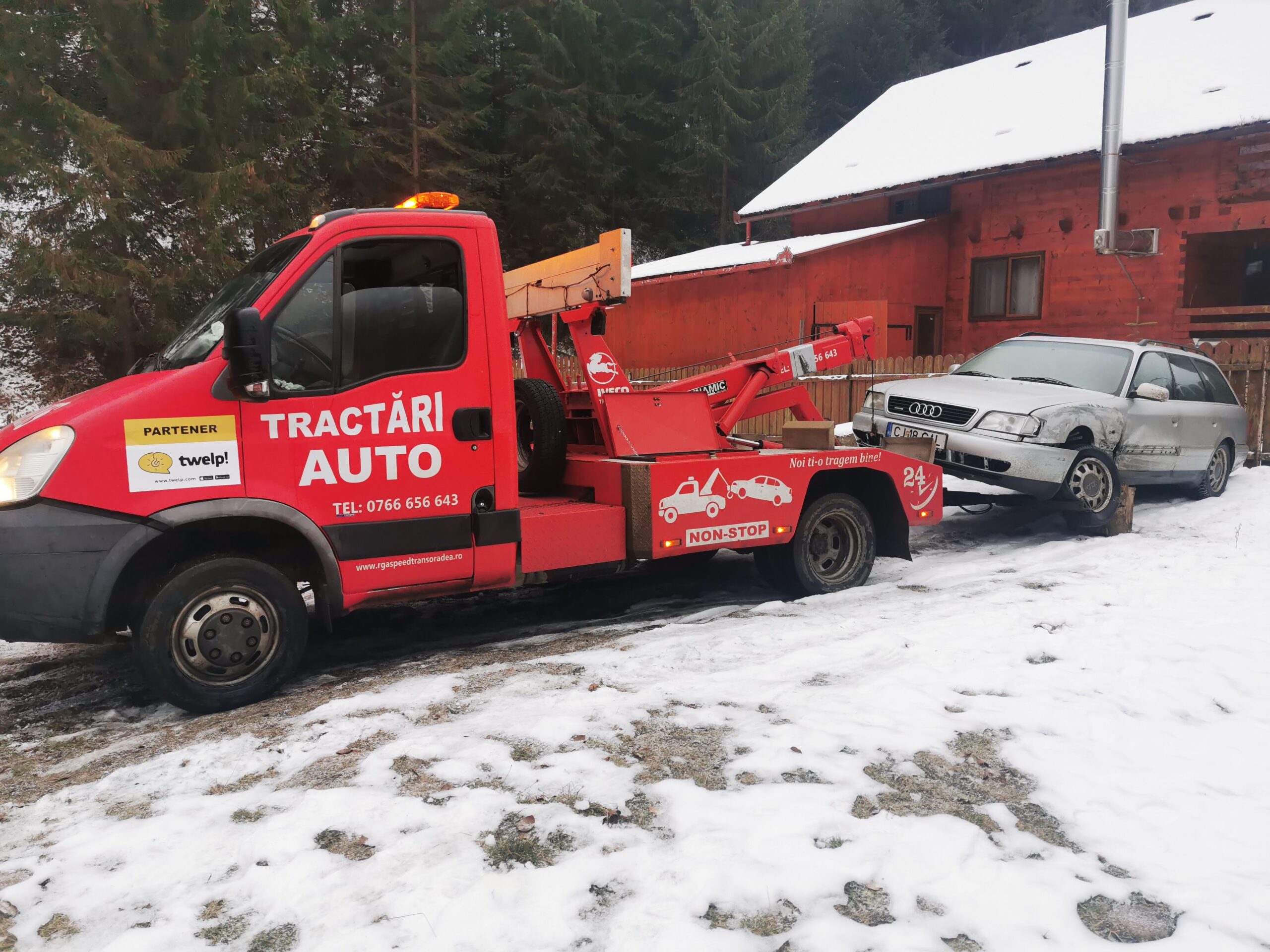 Tractari interventi roti rupte Oradea