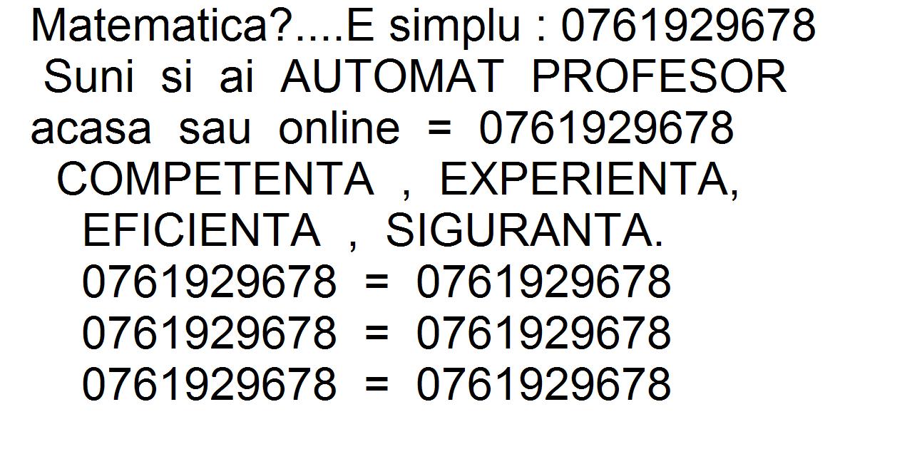 Metamatica Profesor matematica