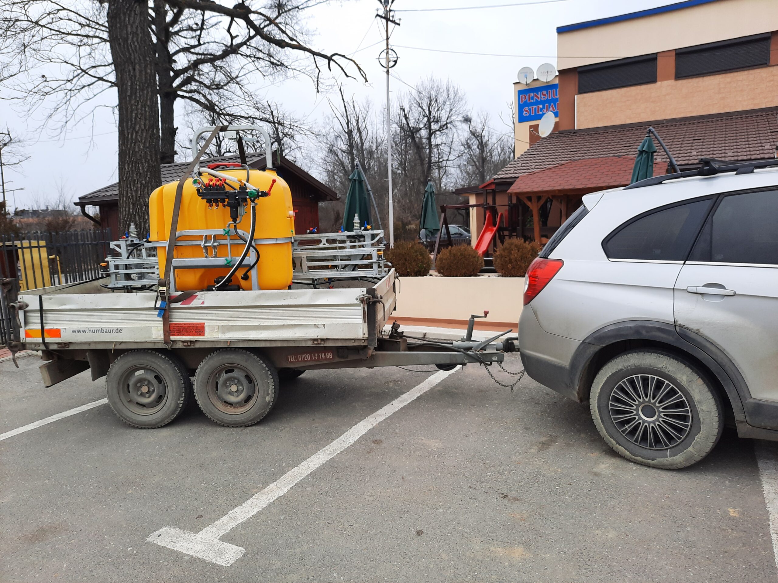 Tractări,Non-Stop,platforma,cabina 5 locuri