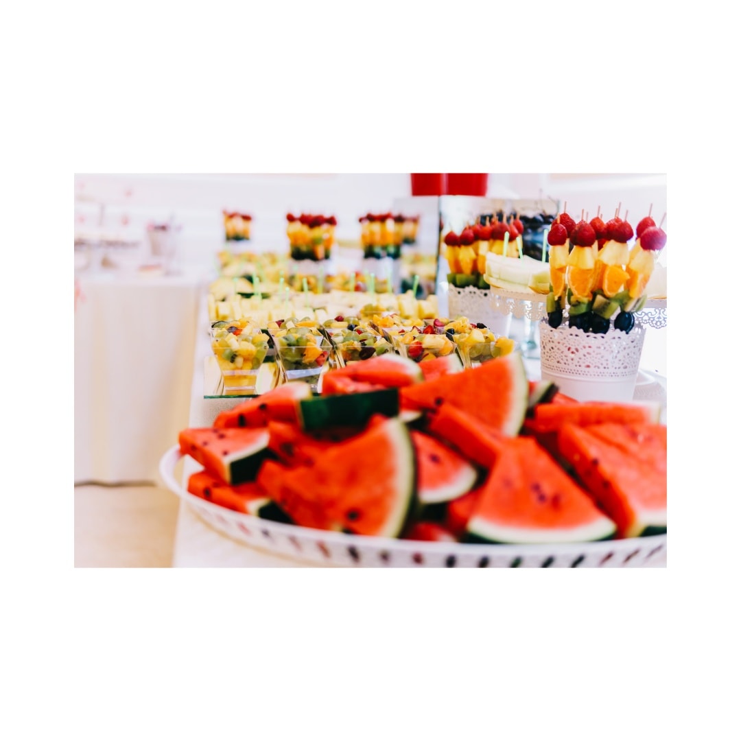 Candy bar si fruit bar cu fantana de ciocolata