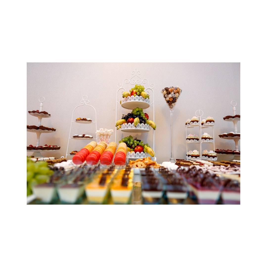 Candy bar si fruit bar cu fantana de ciocolata