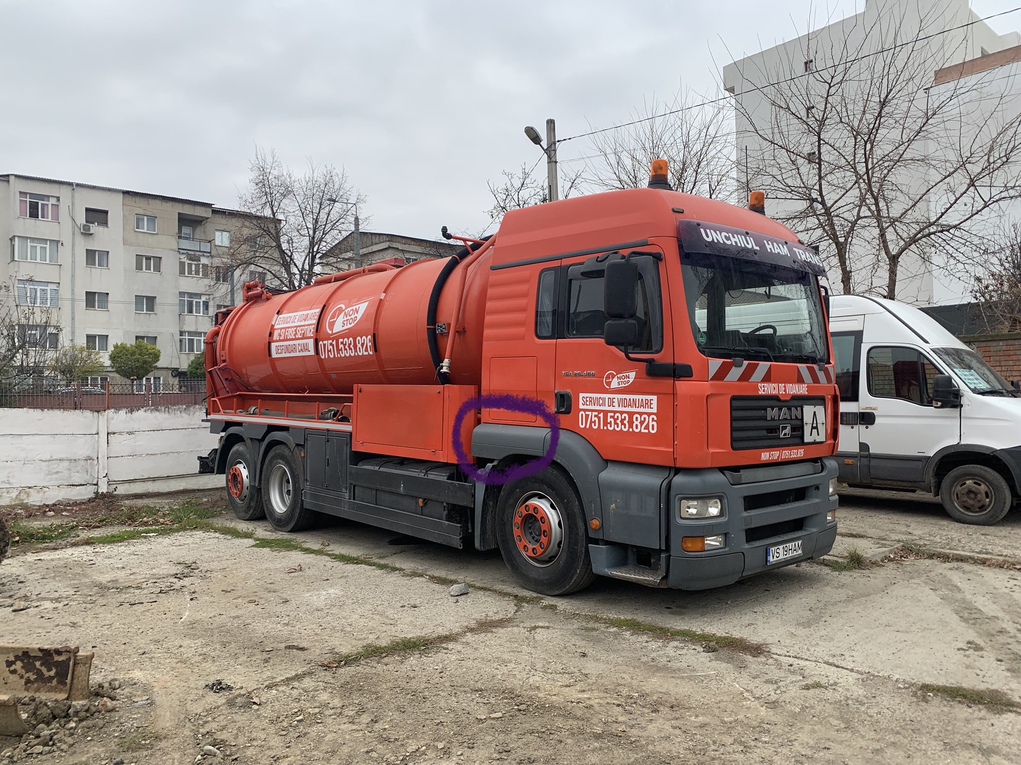 Servicii vidanjare și desfundare sistem canalizare