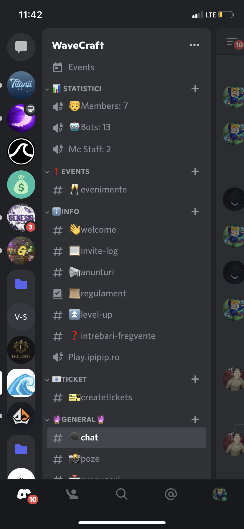 Servere de Discord custom