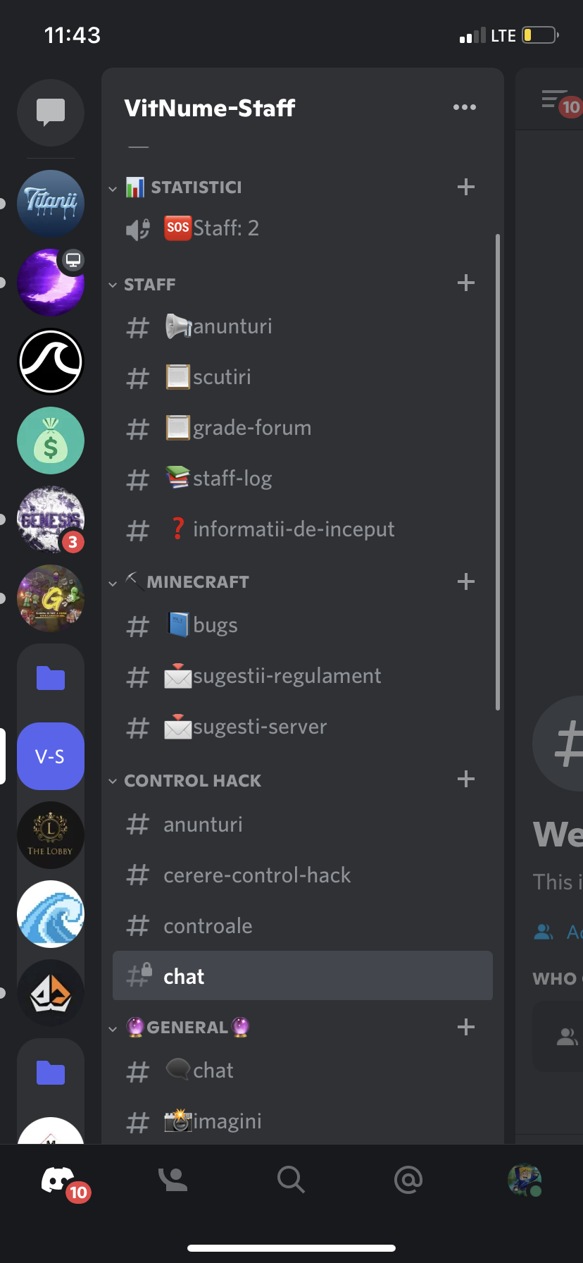 Servere de Discord custom
