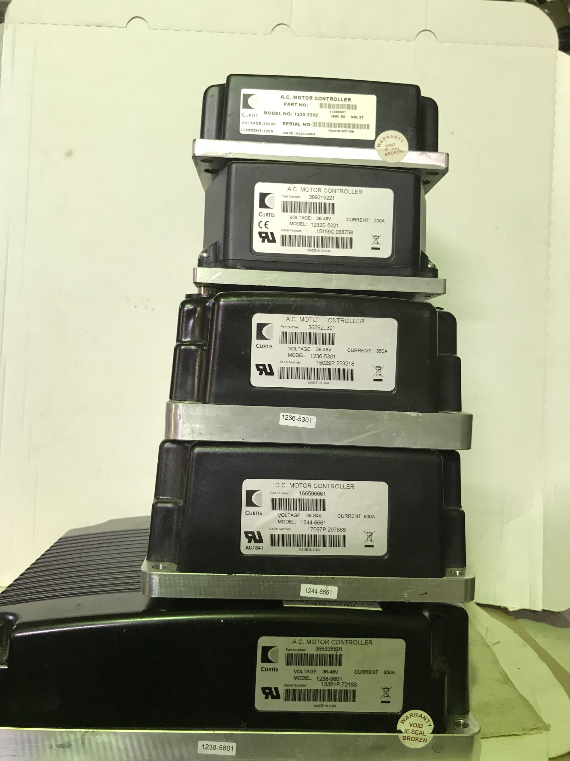 AC Induction Motor Controllers Models 1236 and 123