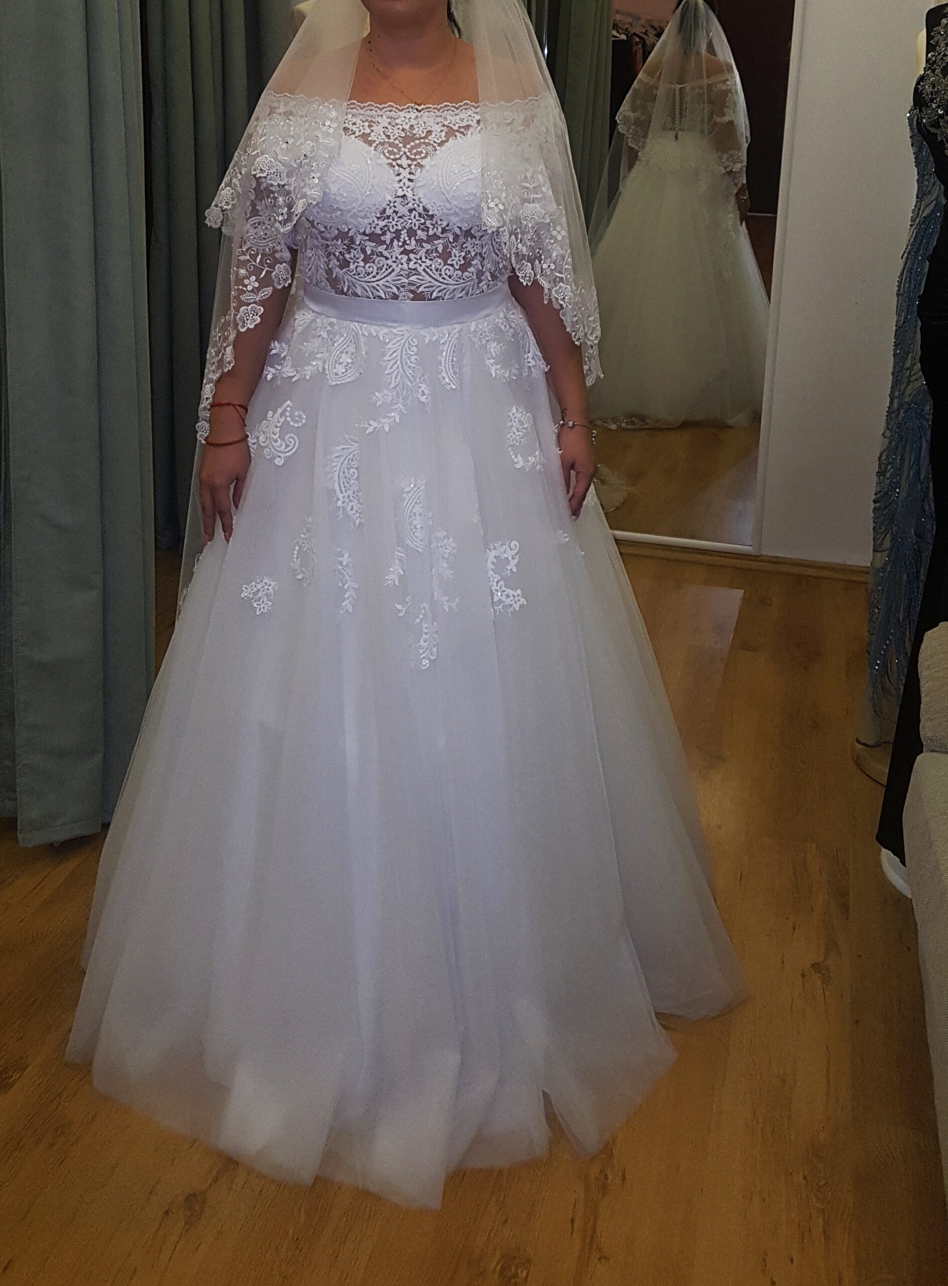 Rochie mireasa marca Brillante Buzau, marimea 38-M