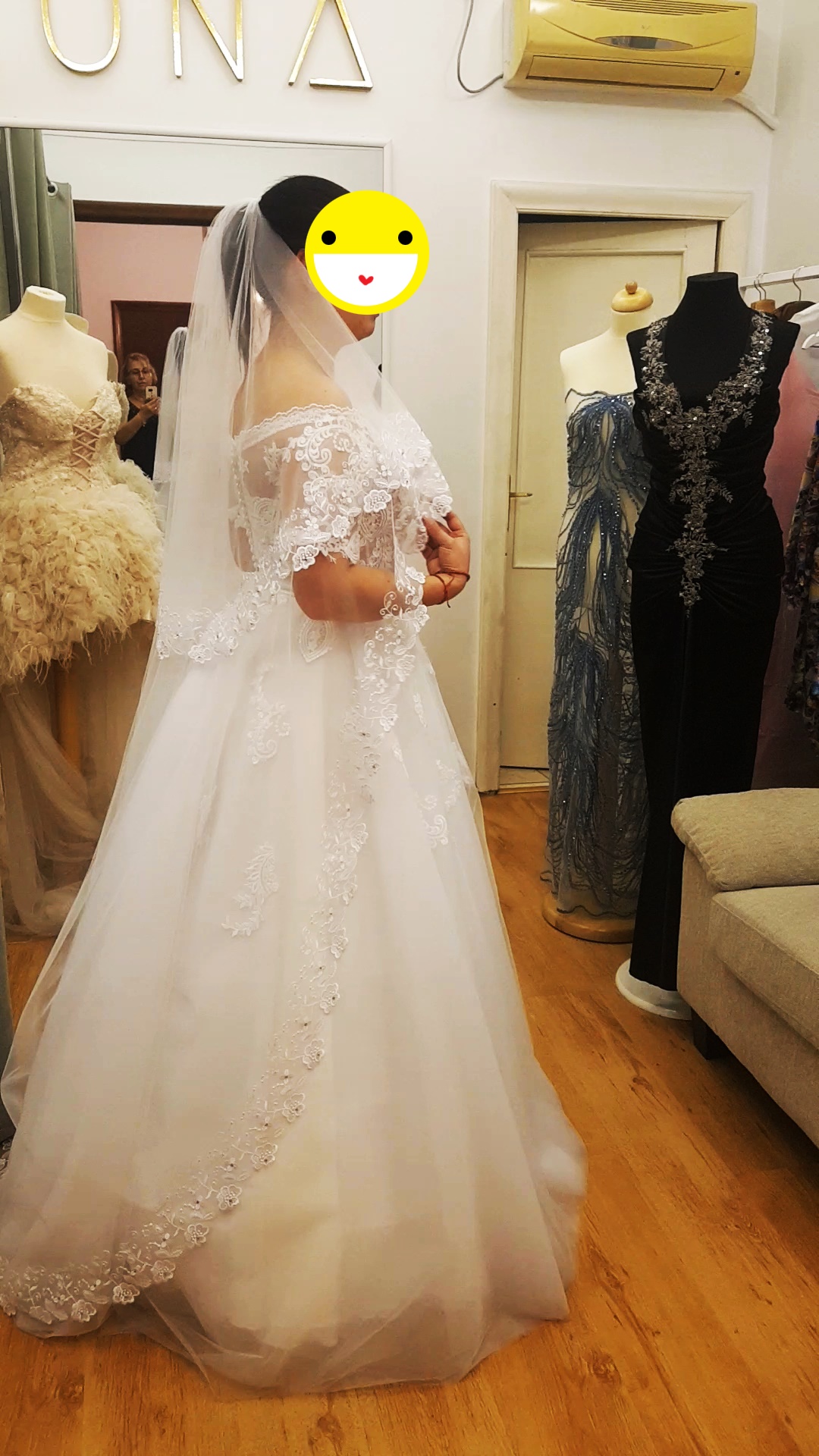 Rochie mireasa marca Brillante Buzau, marimea 38-M