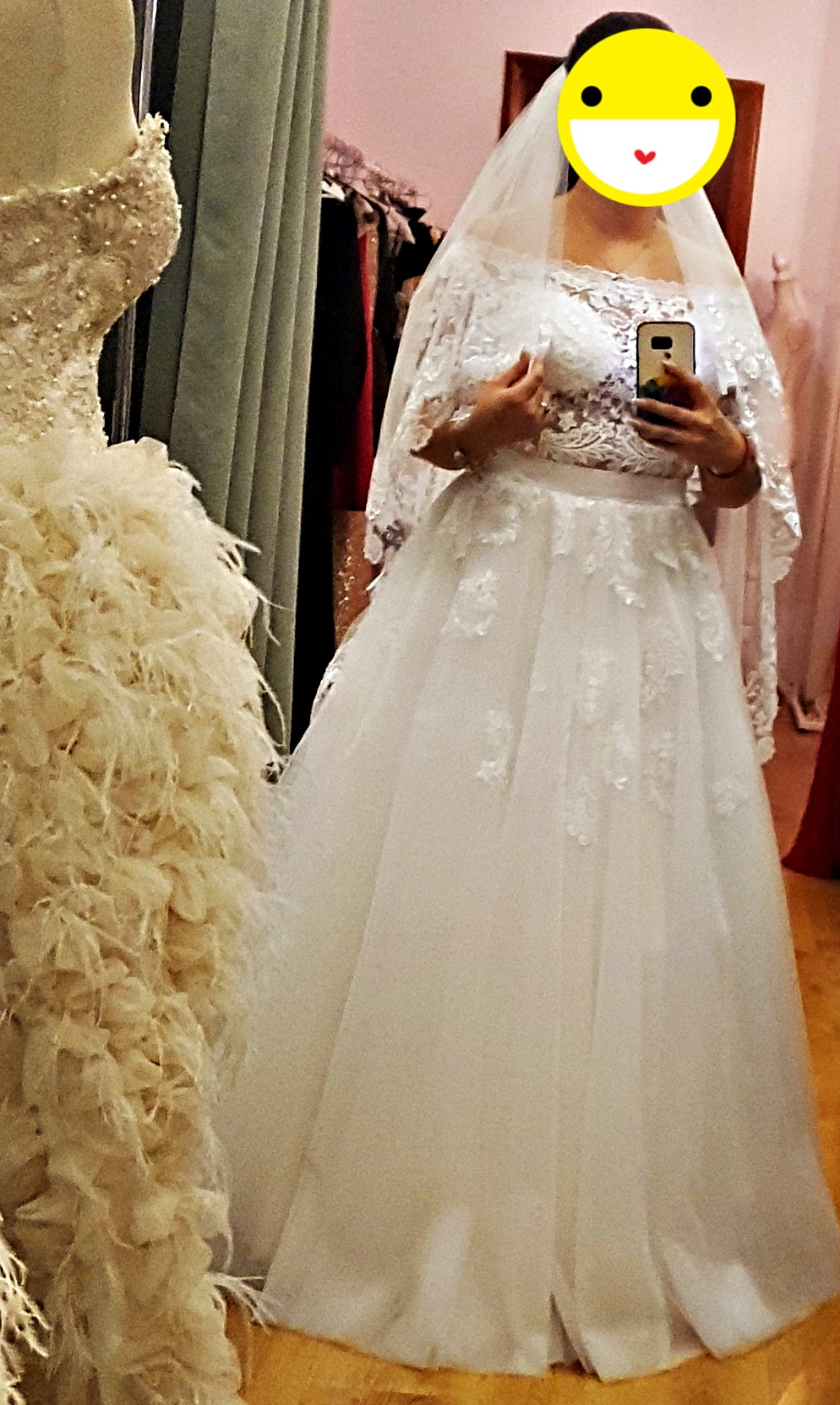 Rochie mireasa marca Brillante Buzau, marimea 38-M