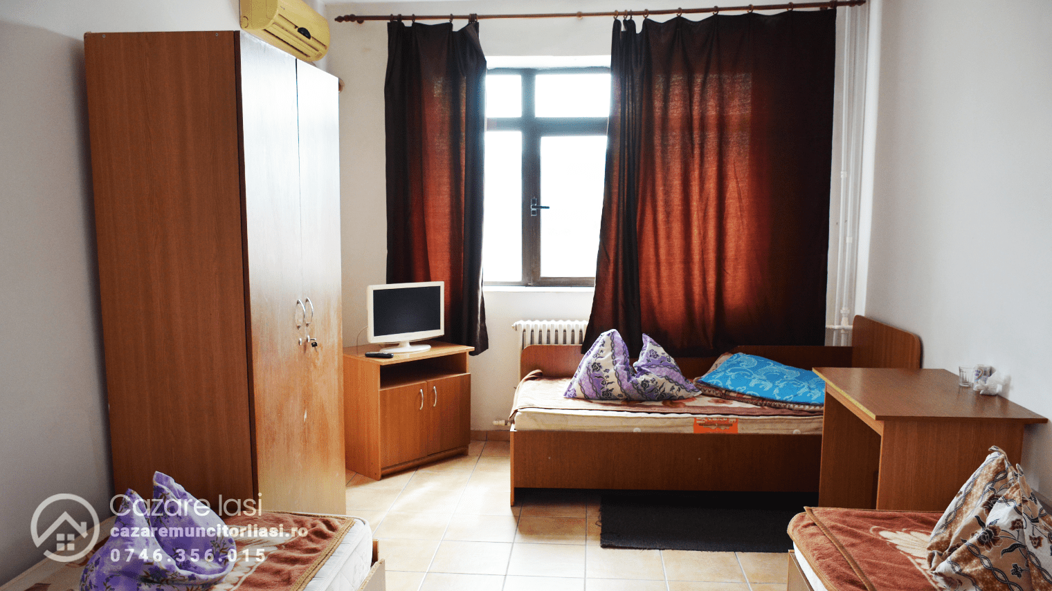 Camere de inchiriat Iasi, cu 1 pana la 3 paturi