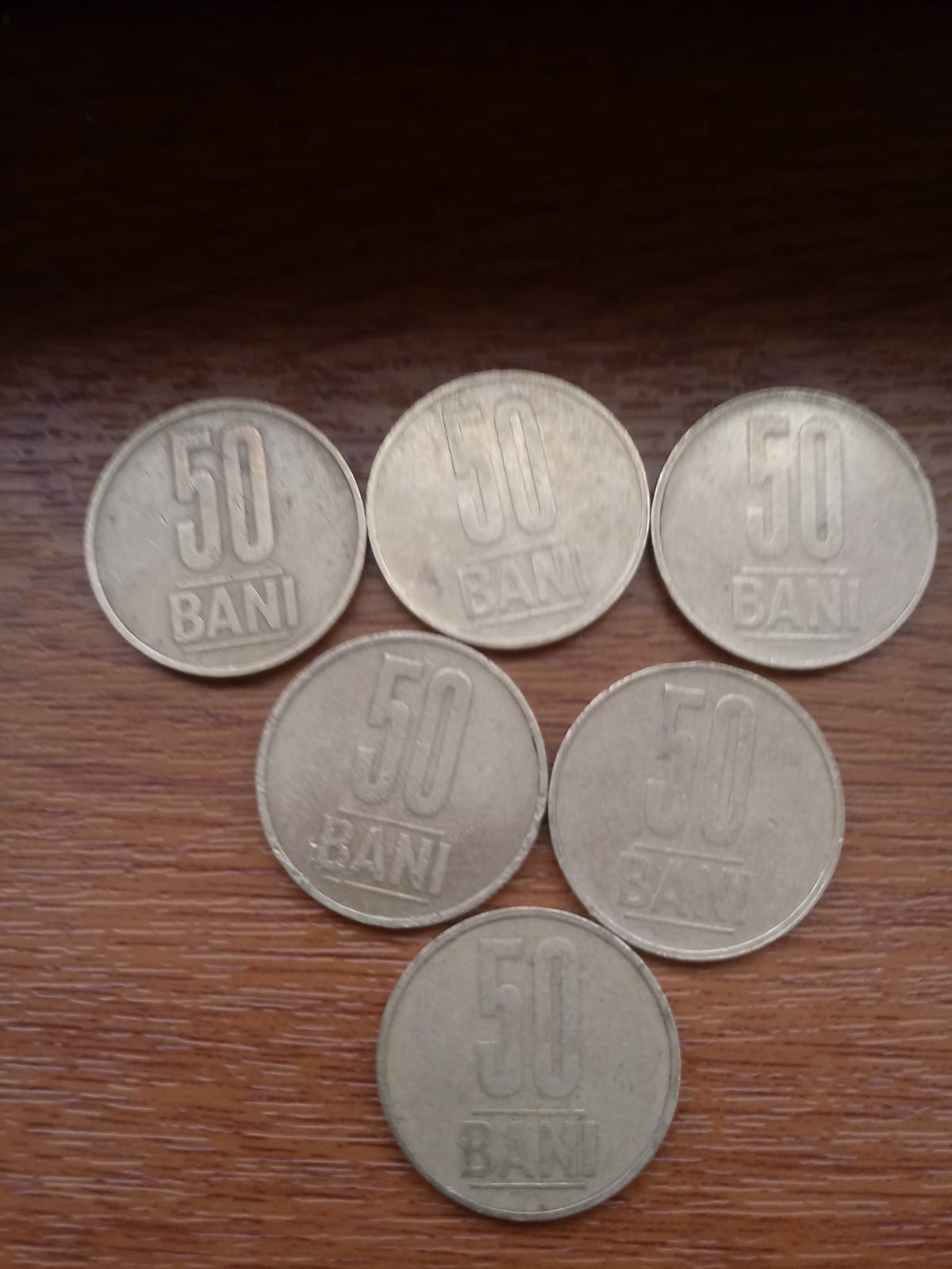 Monede 50 bani tiraj 2005-2006