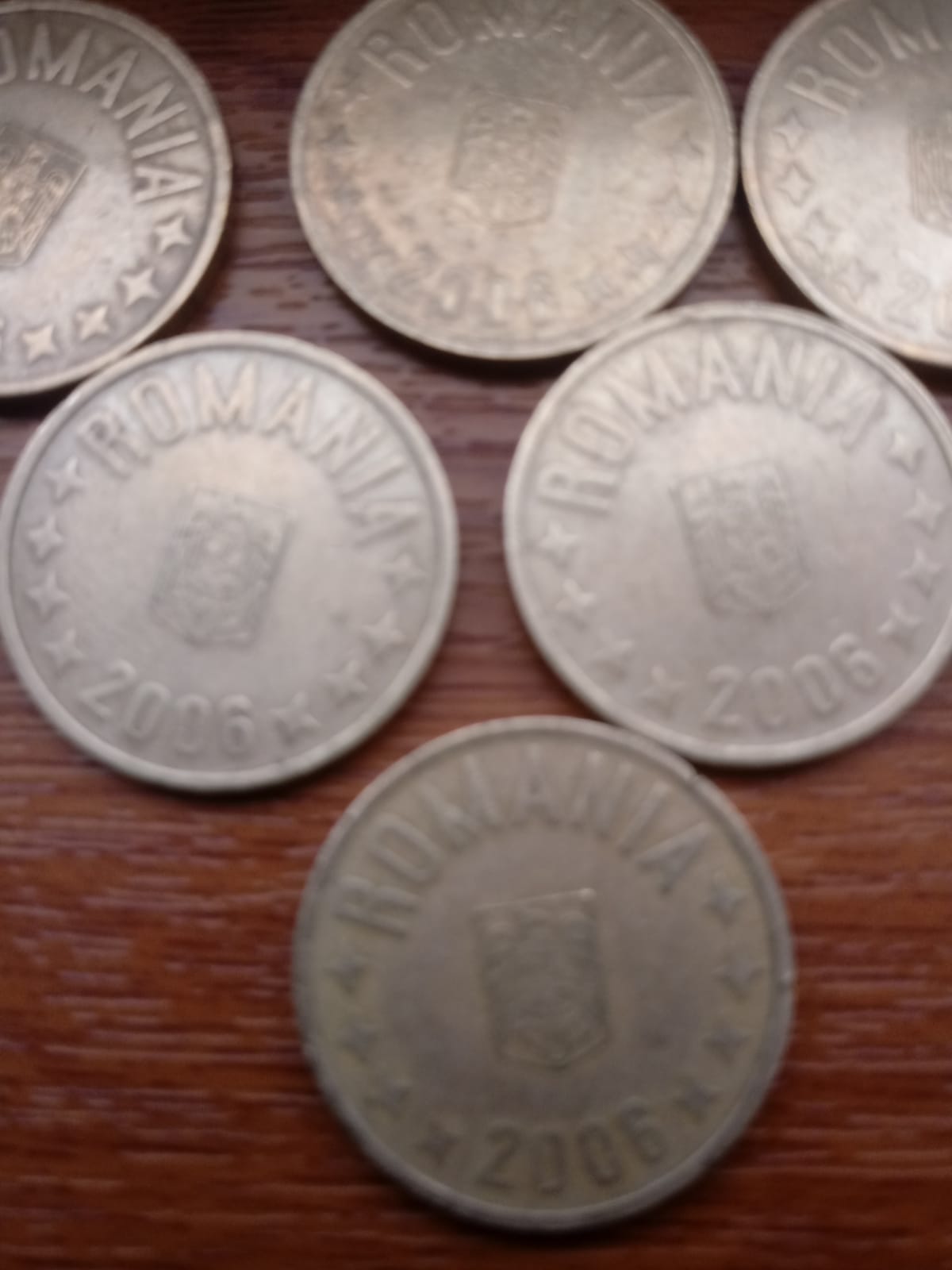 Monede 50 bani tiraj 2005-2006