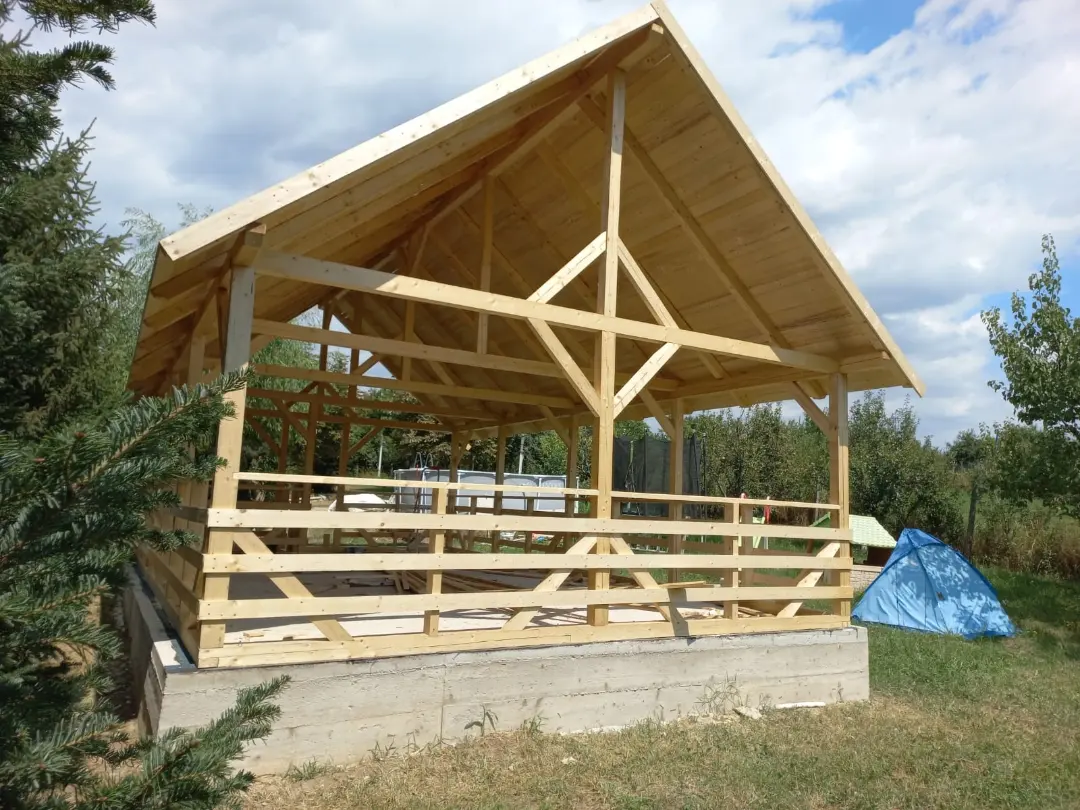 Construcții lemn de molid