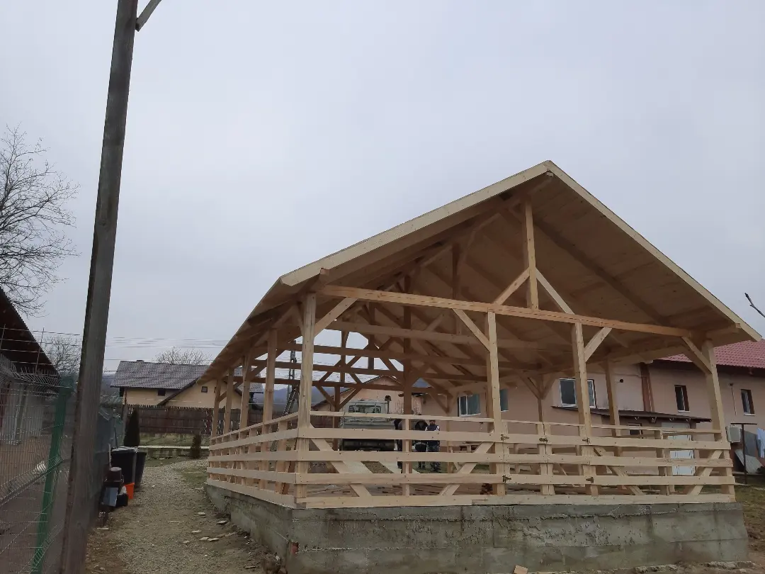 Construcții lemn ( foișoare, terase, garaje etc)