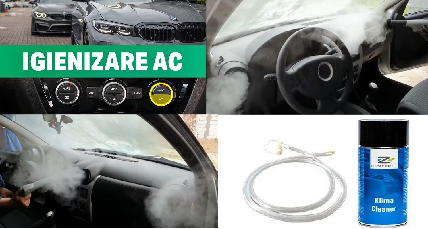 curatare tapiterie auto cu aburi spalare