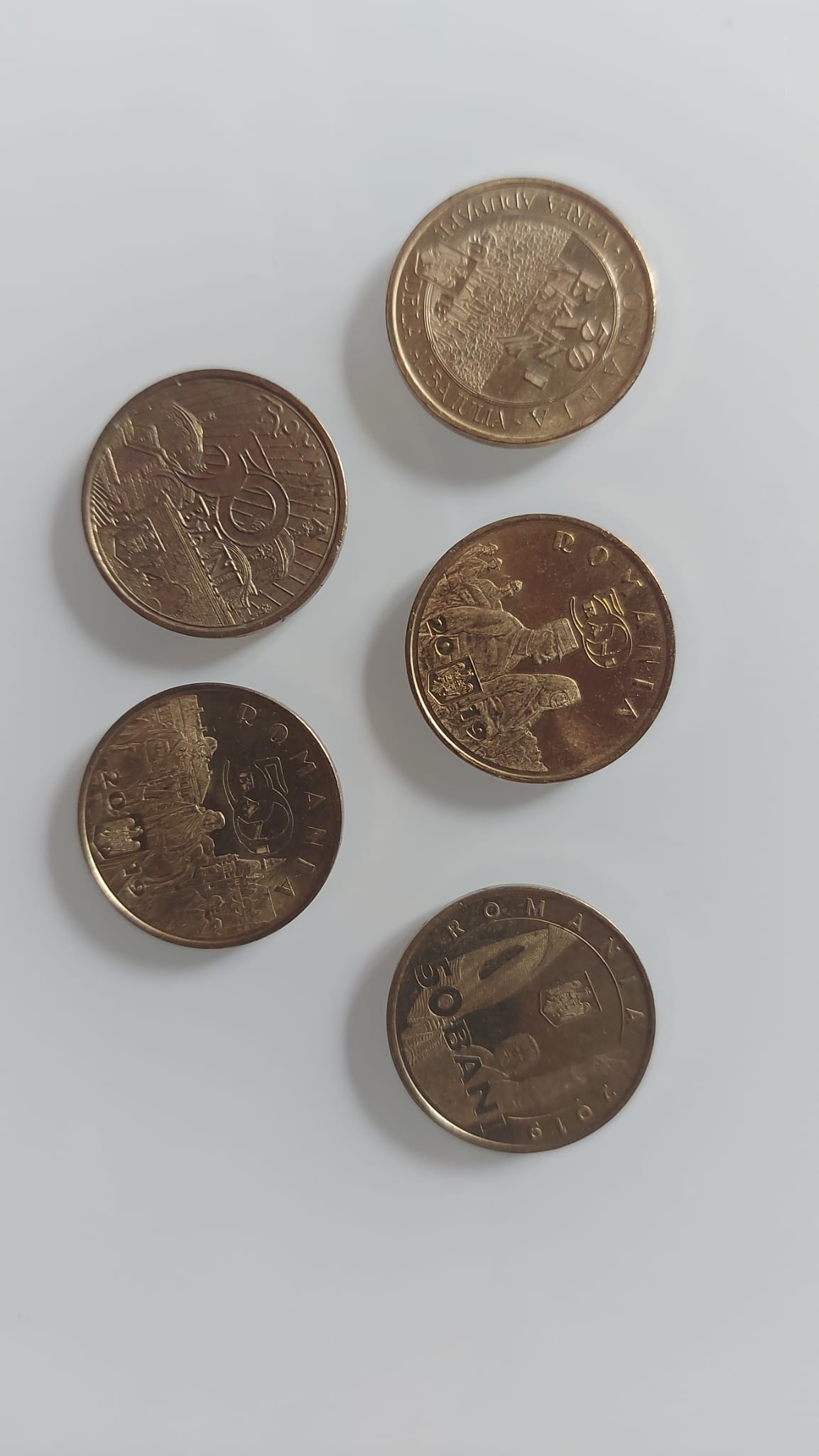 Monede de 50 de BANI, Obiecte de colectie