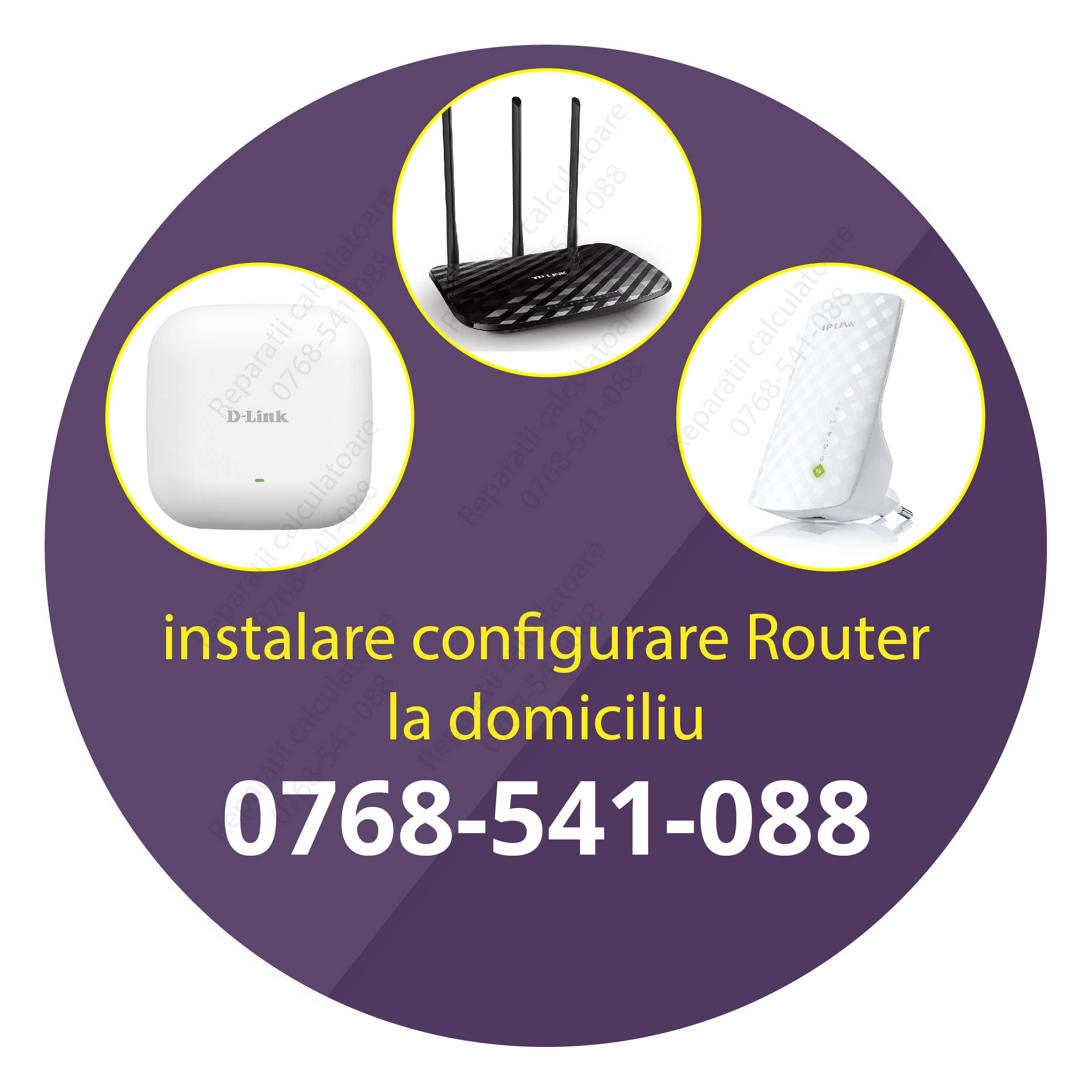 Instalare configurare router la domiciliu bucuresti ilfov