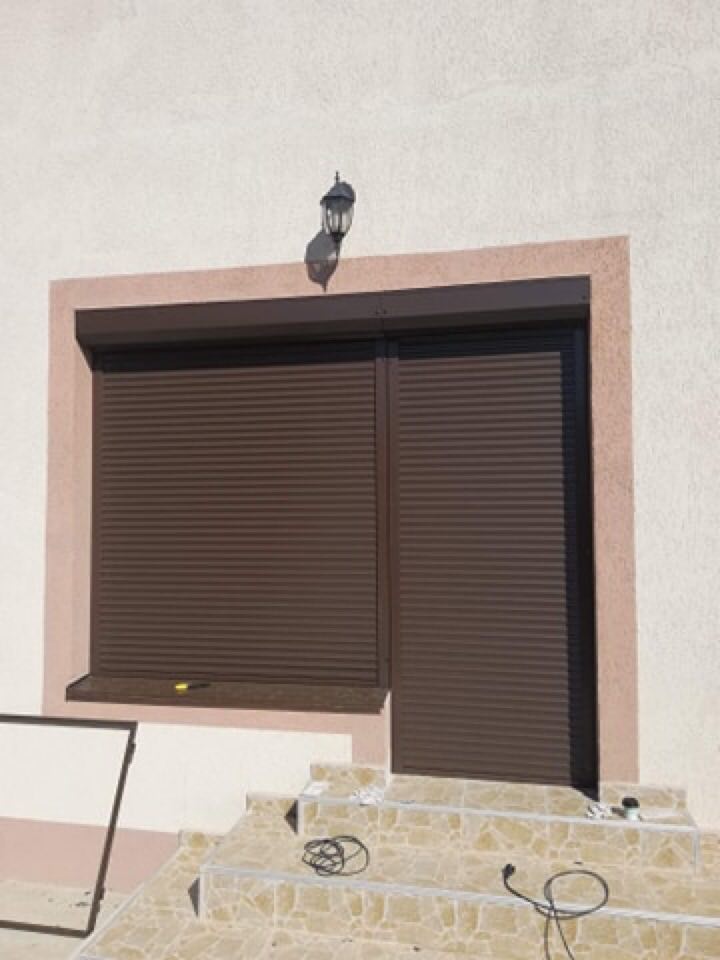 Plase de insecte plisse sau tip rulou / Rulouri exterioare