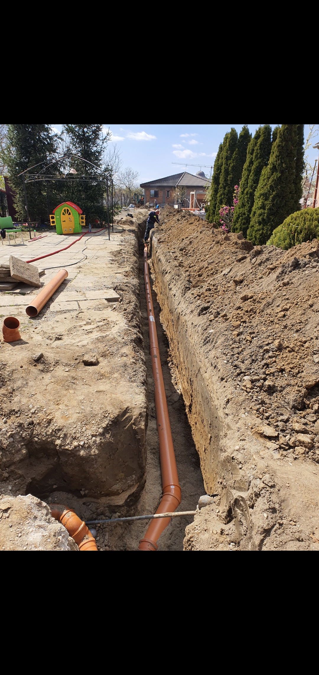 Execut lucrari mini excavator