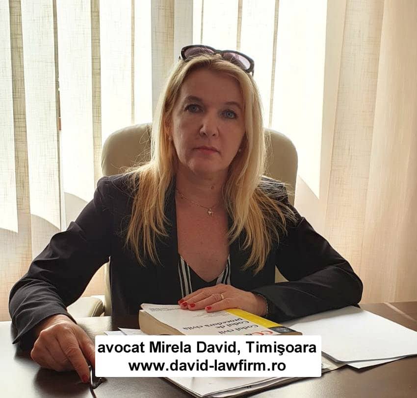 Avocat in Timisoara cabinet insolventa Mirela David