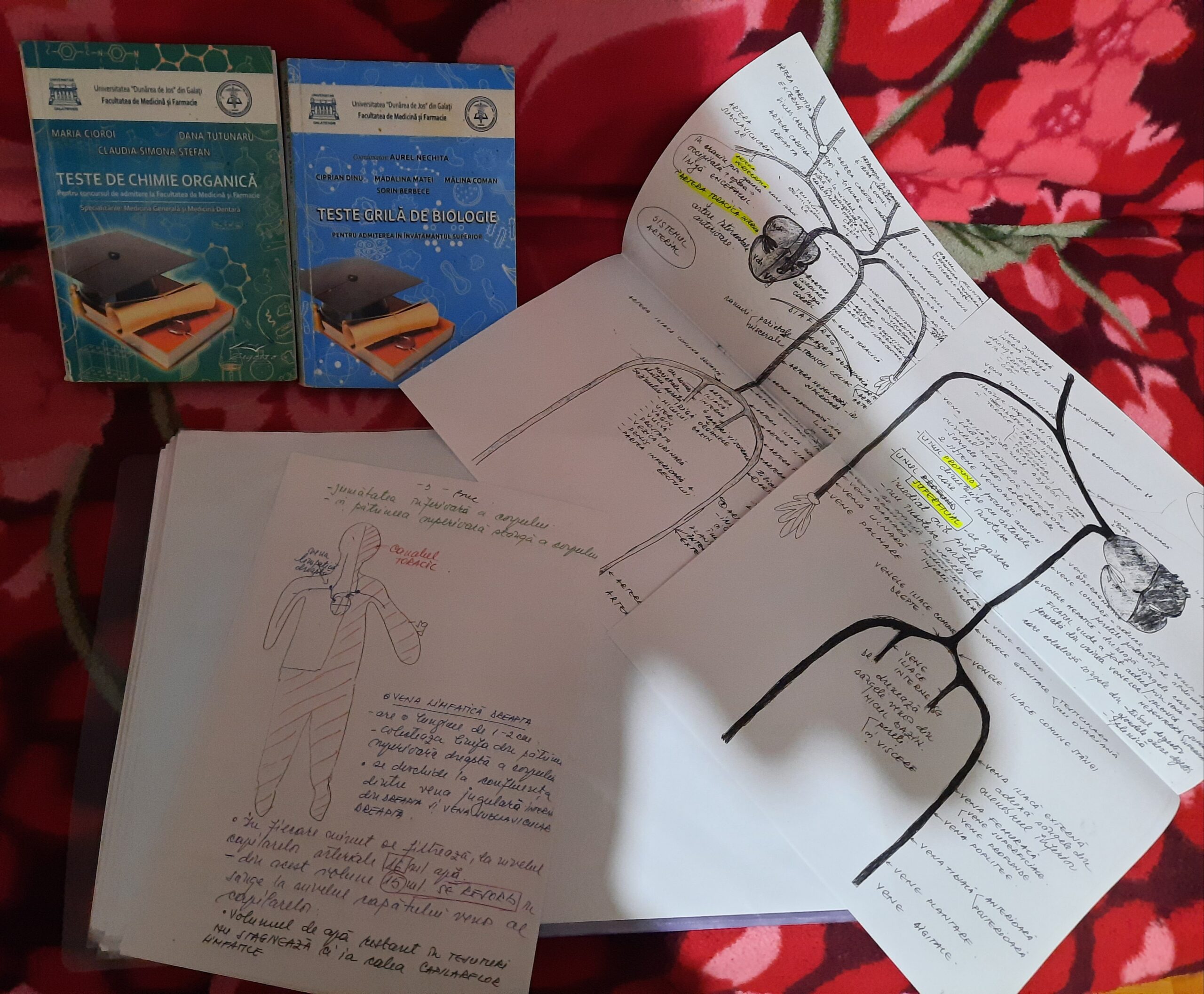 Teste grile admitere medicina Galati + carti materie an 1 2