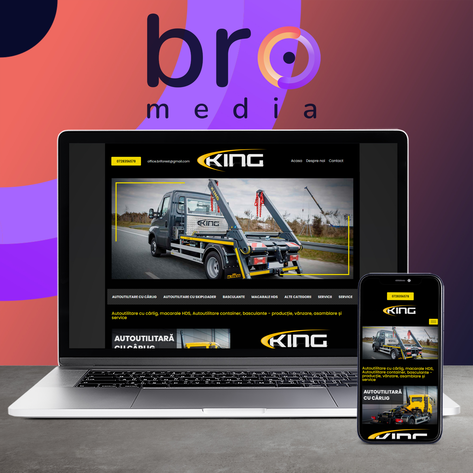 BRO Media – Realizare Site Web/Magazin Online/Optimizare SEO