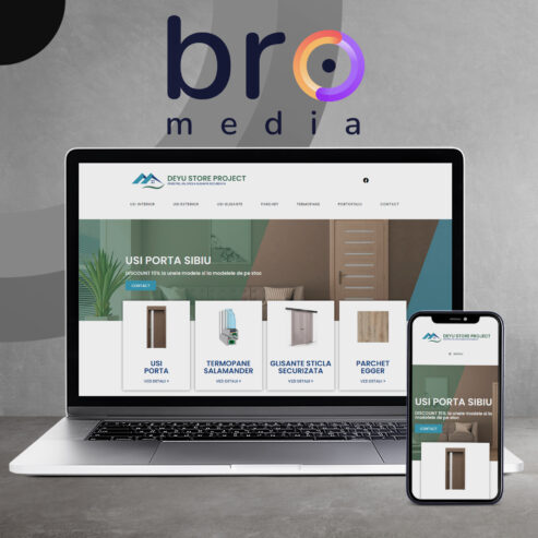 BRO Media – Realizare Site Web/Magazin Online/Optimizare SEO