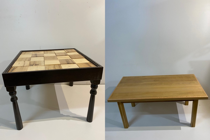 Mobilier nou din lemn masiv, scaune, adult, copiii, măsuțe.