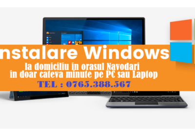 Instalare Windows Navodari 0765388567